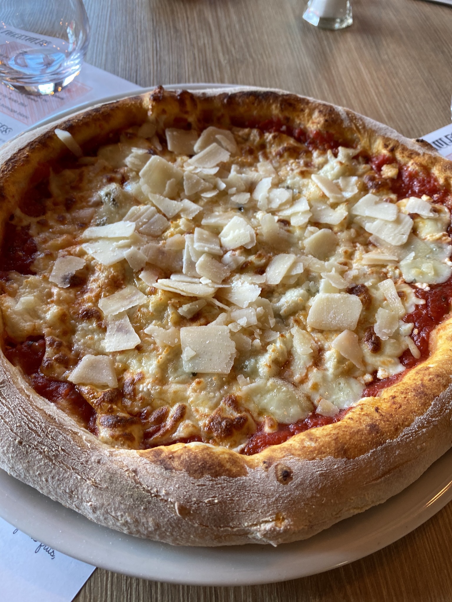 Pizza 4 fromages - à emporter en livraison, Hérault Factory Le Bosc